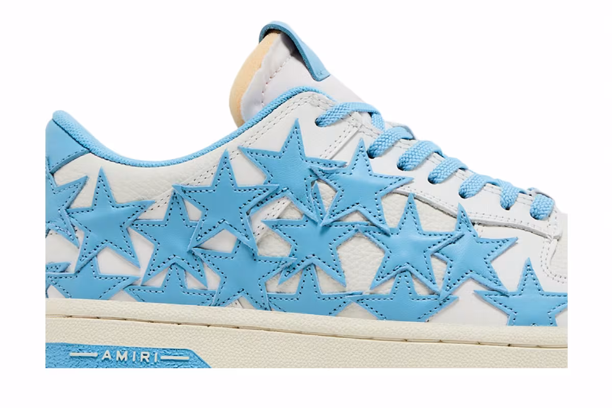 Amiri Stars Low Blue, view 3