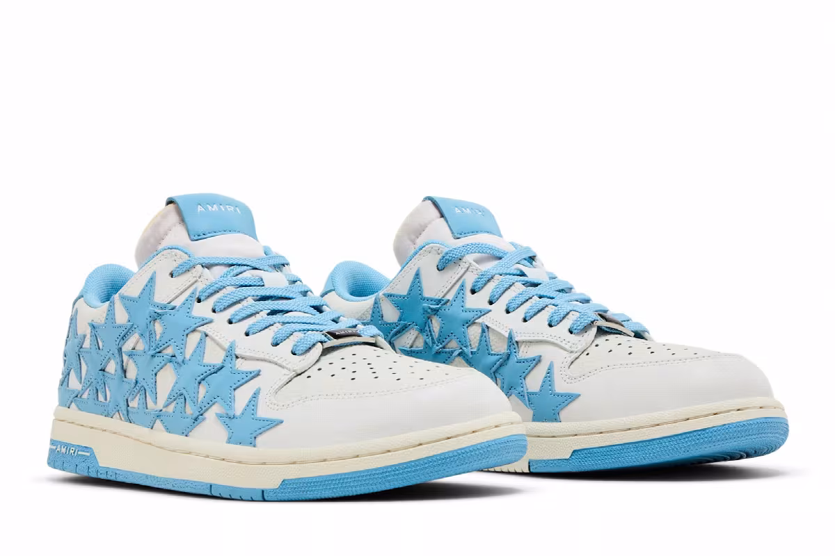 Amiri Stars Low Blue, view 9