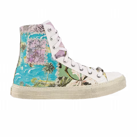 Amiri Hawaiian Reconstructed Sunset Sneaker 'Purple Green'
