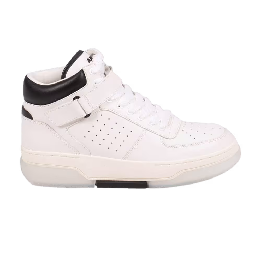 Amiri Stadium Mid White Black