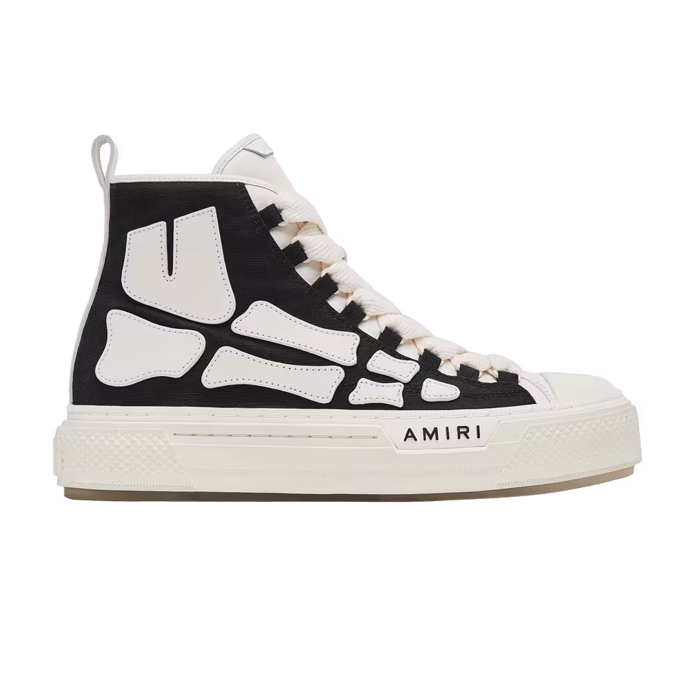Amiri Skel Court Hi Black White