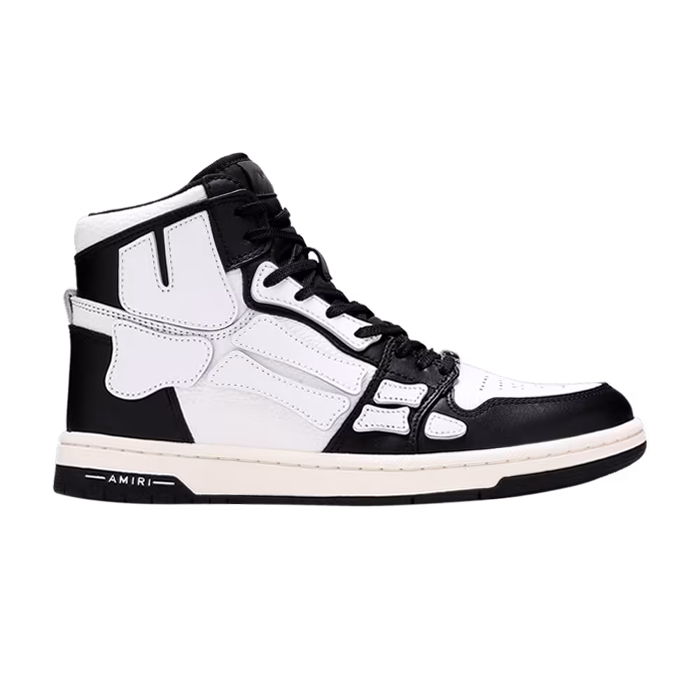 Amiri Skeleton High Black White