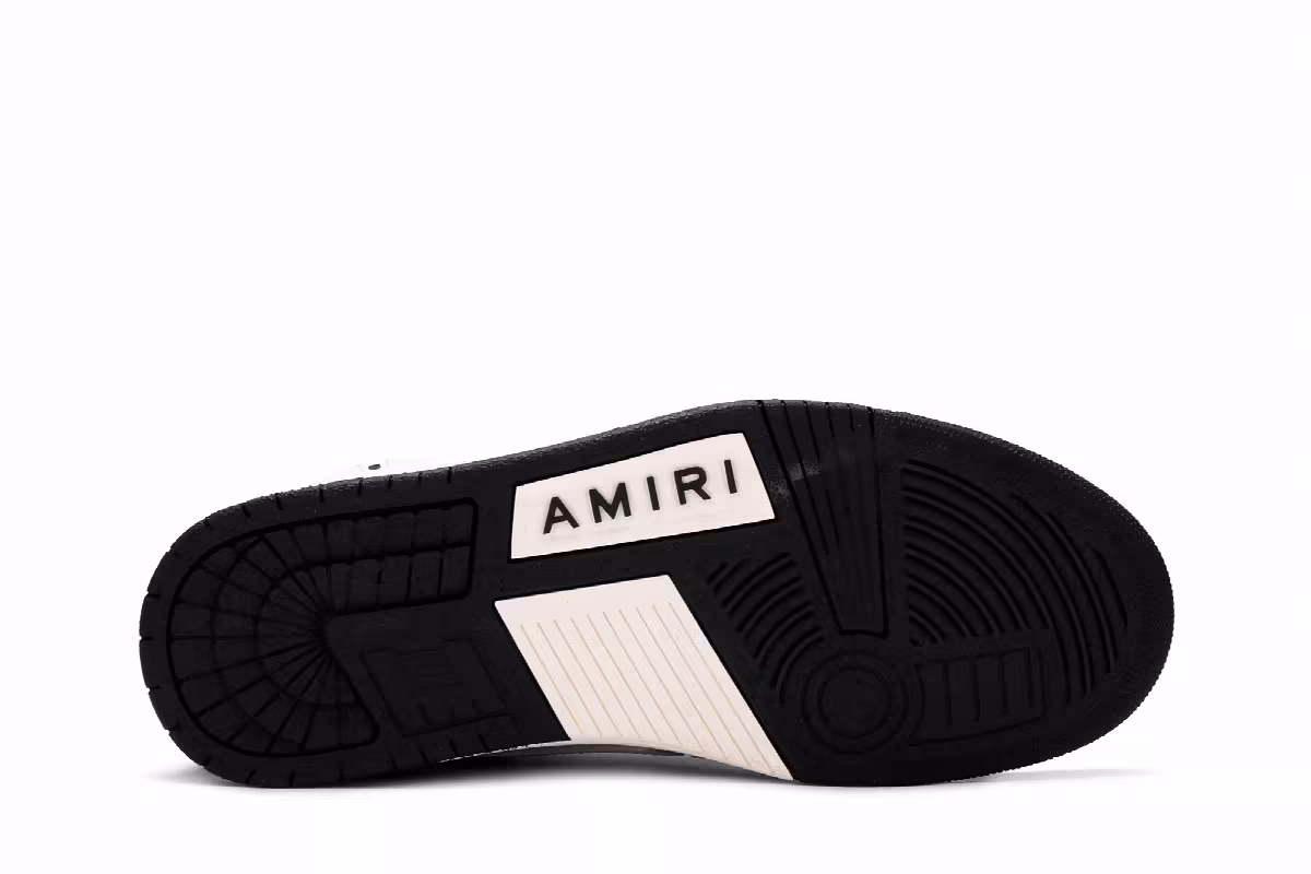 Amiri Skeleton High Black White, view 5