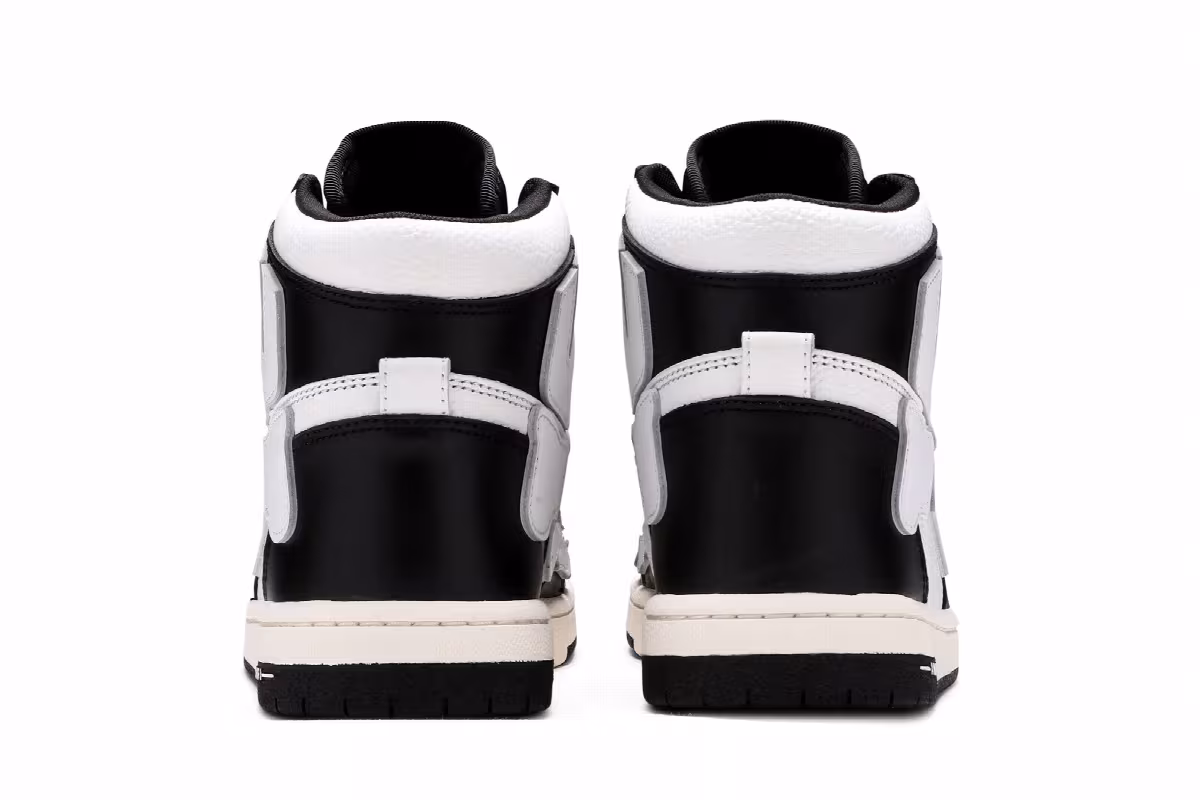 Amiri Skeleton High Black White, view 7