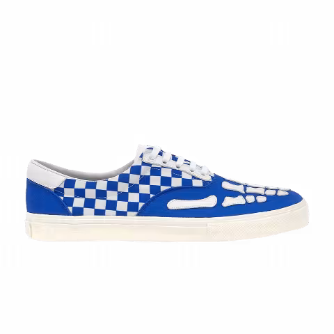Amiri Lace-Up 'Skeleton Toe - Blue Checkered'