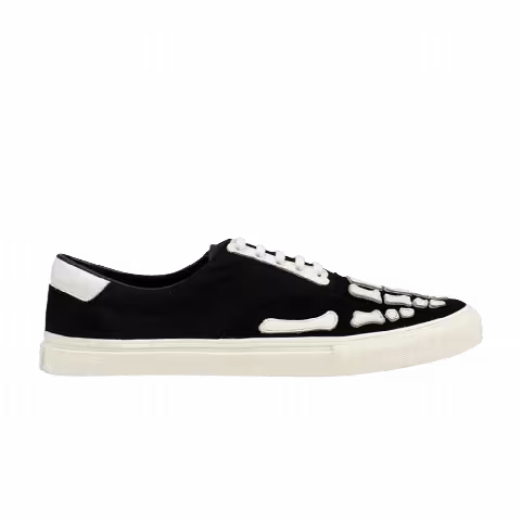 Amiri Skel Toe Lace Up Sneaker 'Black'