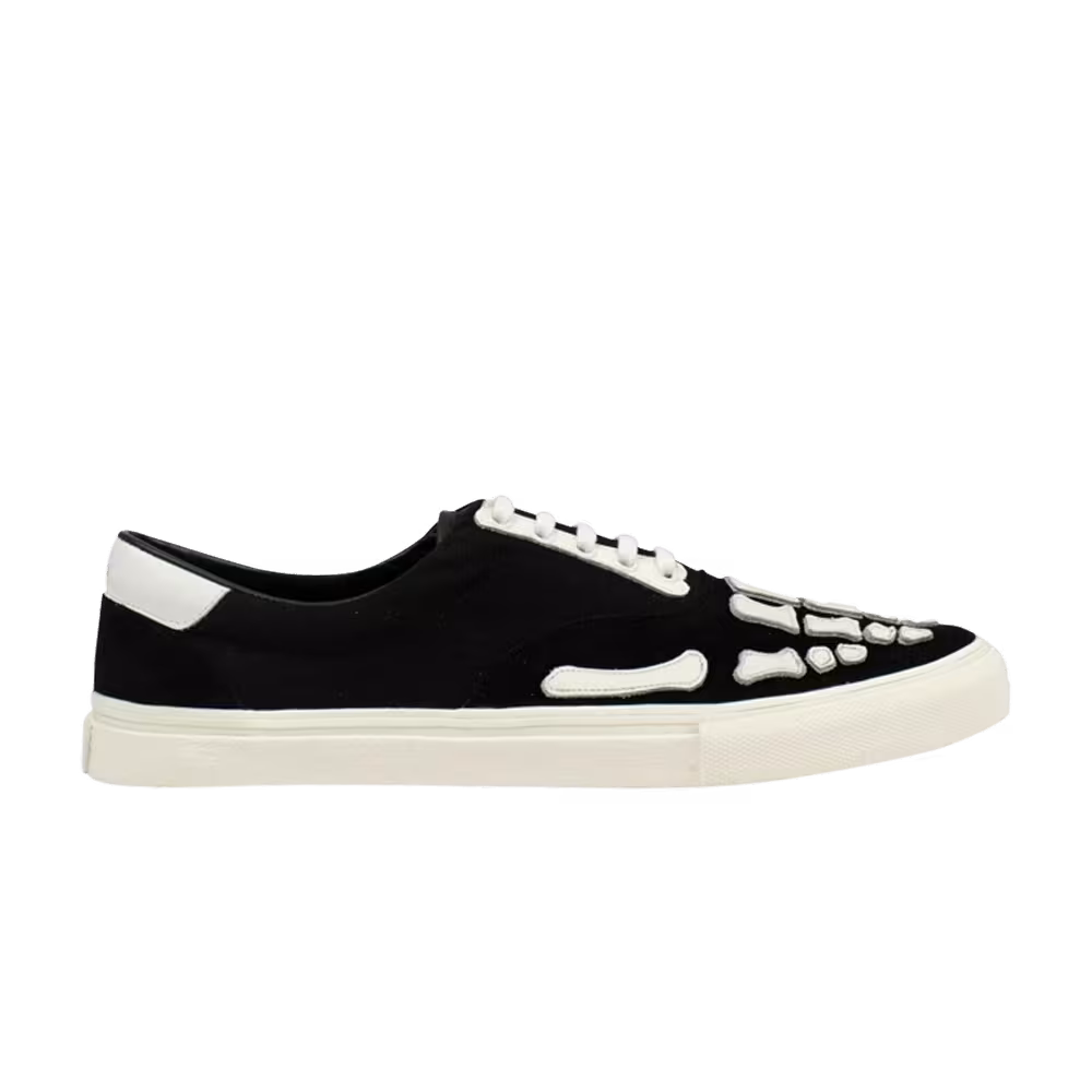Amiri Skel Toe Lace Up Sneaker Black