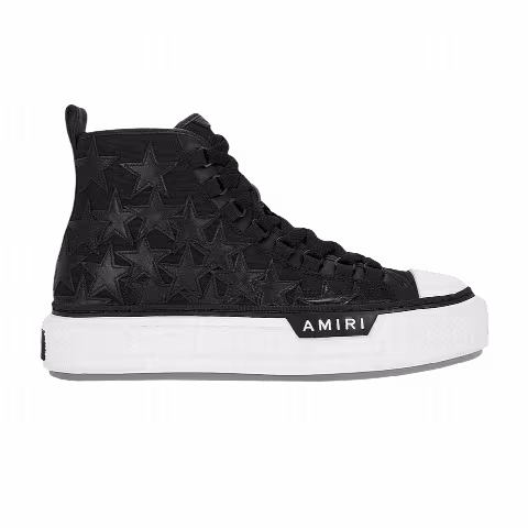 Amiri Wmns Stars Court High 'Black White'