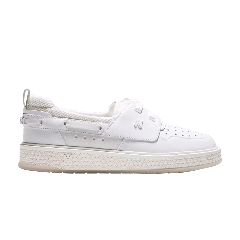 Amiri MA Boat Shoe Alabaster