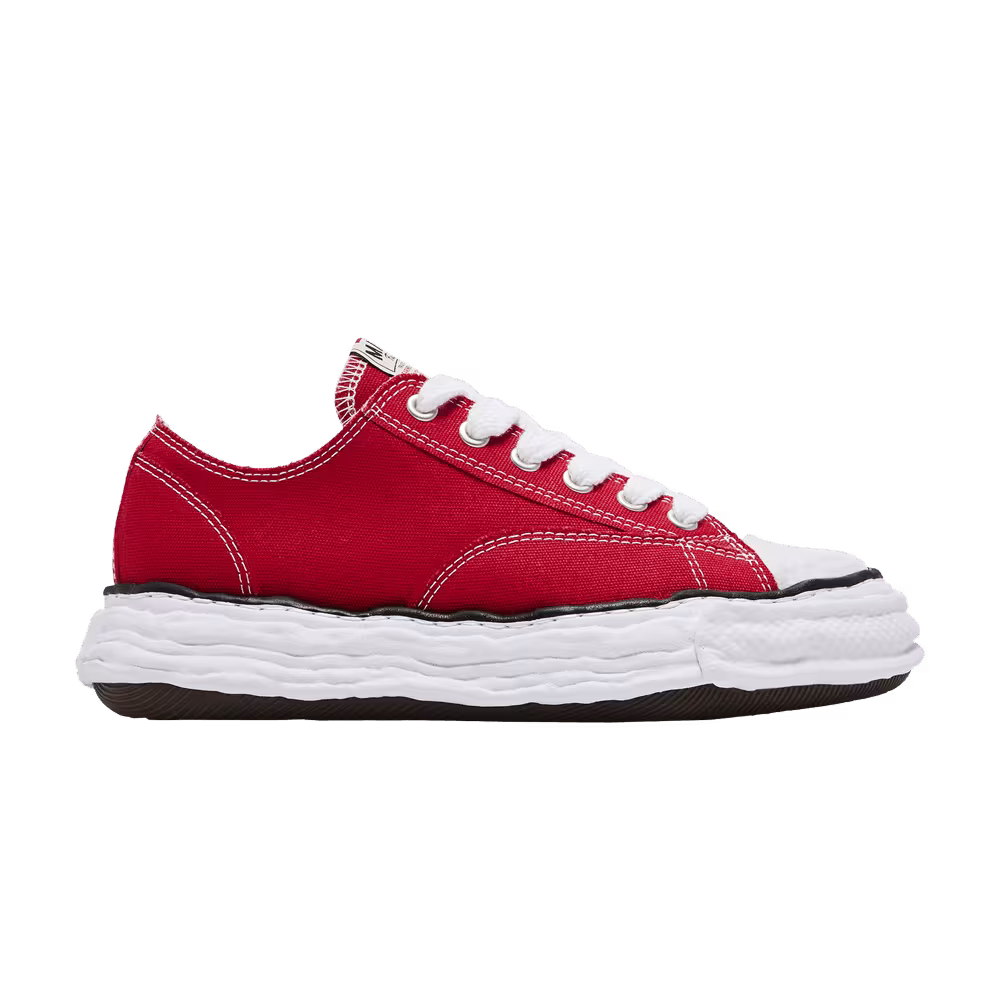 Maison Mihara Yasuhiro Peterson 23 OG Sole Canvas Low Red