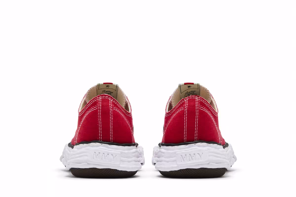 Maison Mihara Yasuhiro Peterson 23 OG Sole Canvas Low Red, view 7