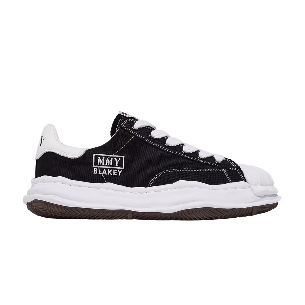 Maison Mihara Yasuhiro Blakey OG Sole Canvas Low Black White