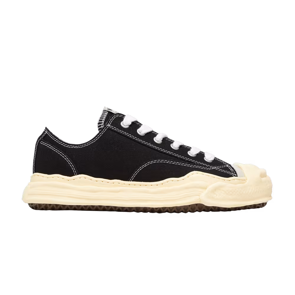 Maison Mihara Yasuhiro Hank Vintage Sole Canvas Low Black