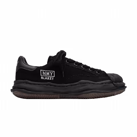 Maison Mihara Yasuhiro Blakey OG Sole Canvas Low 'Black'