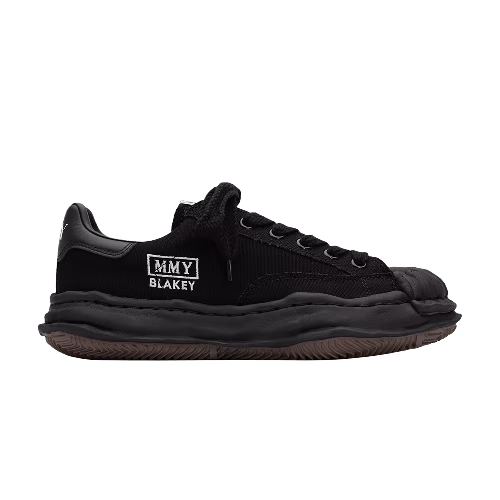 Maison Mihara Yasuhiro Blakey OG Sole Canvas Low Black