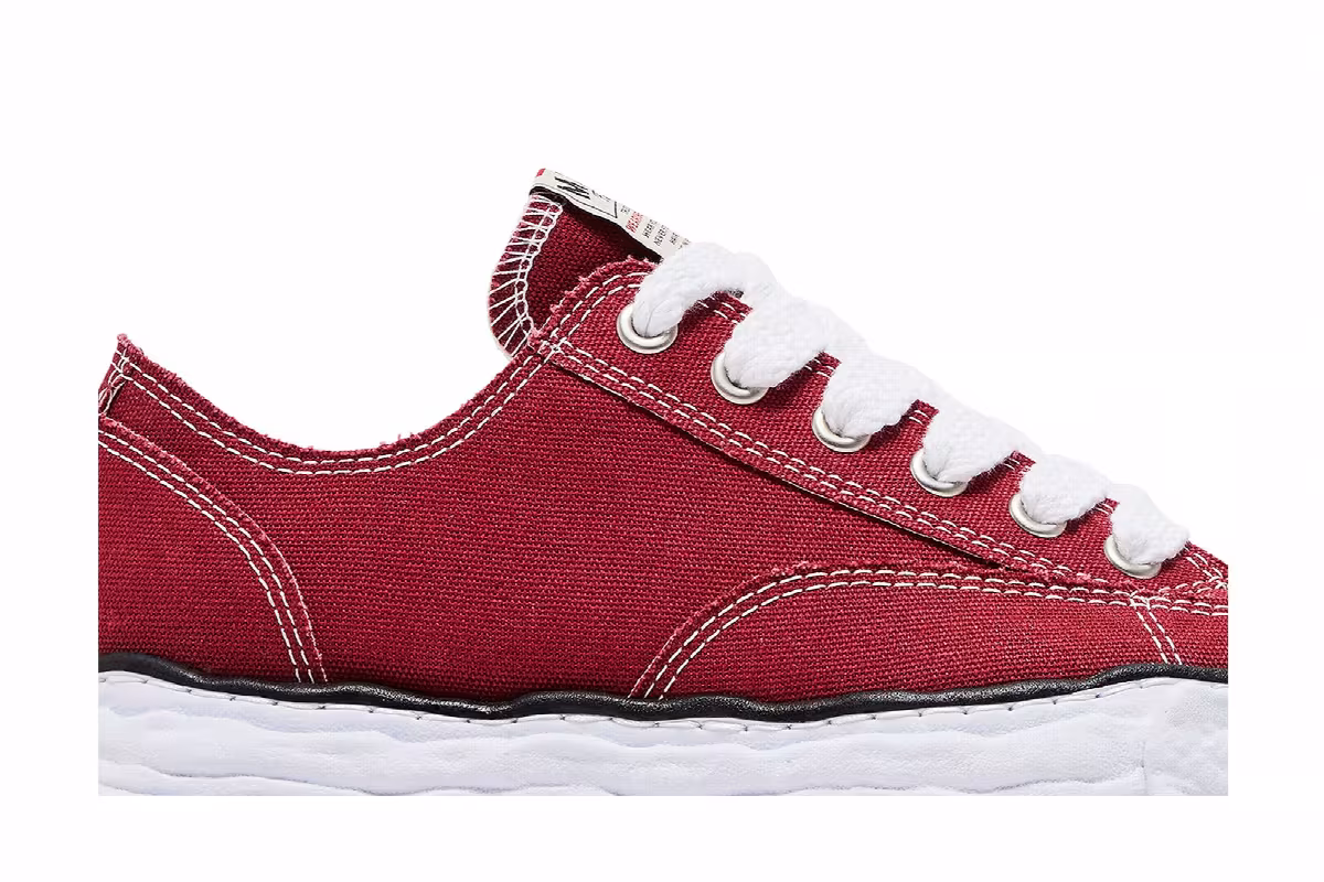 Maison Mihara Yasuhiro Peterson 23 OG Sole Canvas Low Bordeaux, view 3
