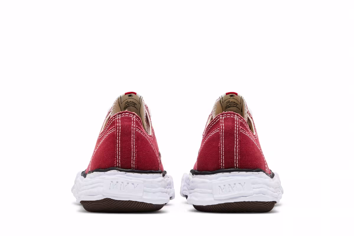 Maison Mihara Yasuhiro Peterson 23 OG Sole Canvas Low Bordeaux, view 7