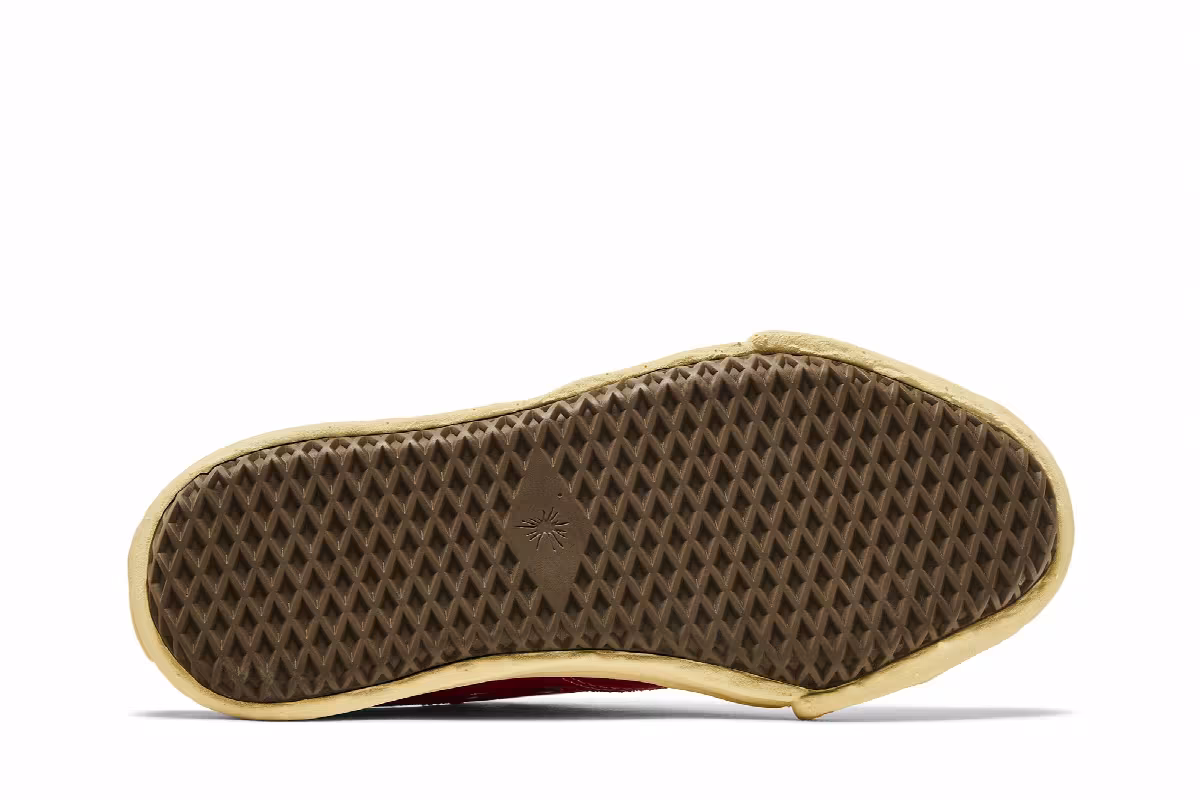 Maison Mihara Yasuhiro Peterson OG Sole Canvas Low Red, view 5