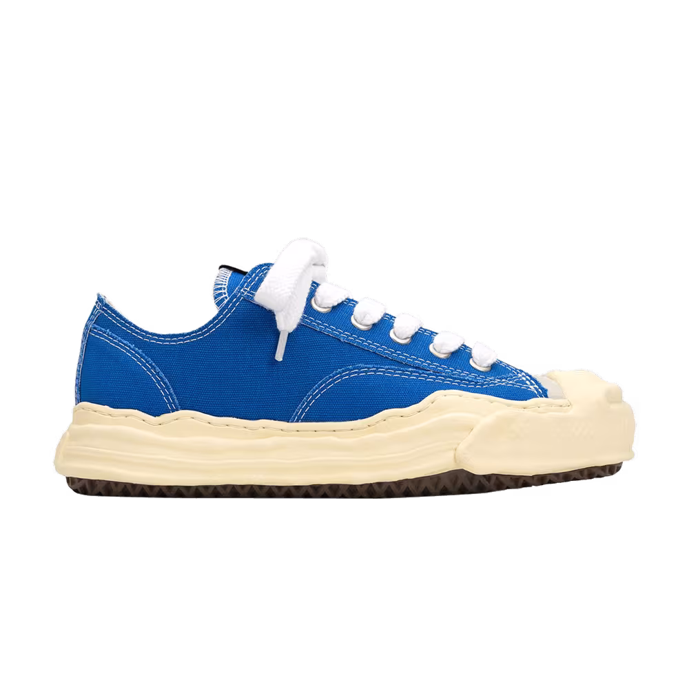 Maison Mihara Yasuhiro Hank Vintage Sole Canvas Low Classic Blue