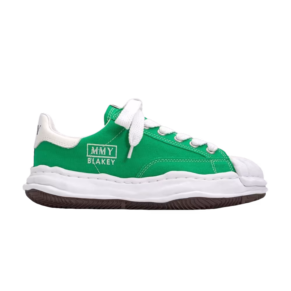 Maison Mihara Yasuhiro Blakey OG Sole Canvas Low Green