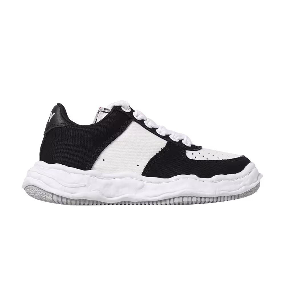 Maison Mihara Yasuhiro Wayne OG Sole Canvas Low Black White