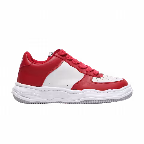 Maison Mihara Yasuhiro Wayne OG Sole Leather Low 'Red White'