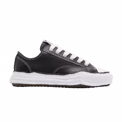 Maison Mihara Yasuhiro Peterson OG Sole Leather Low 'Black'