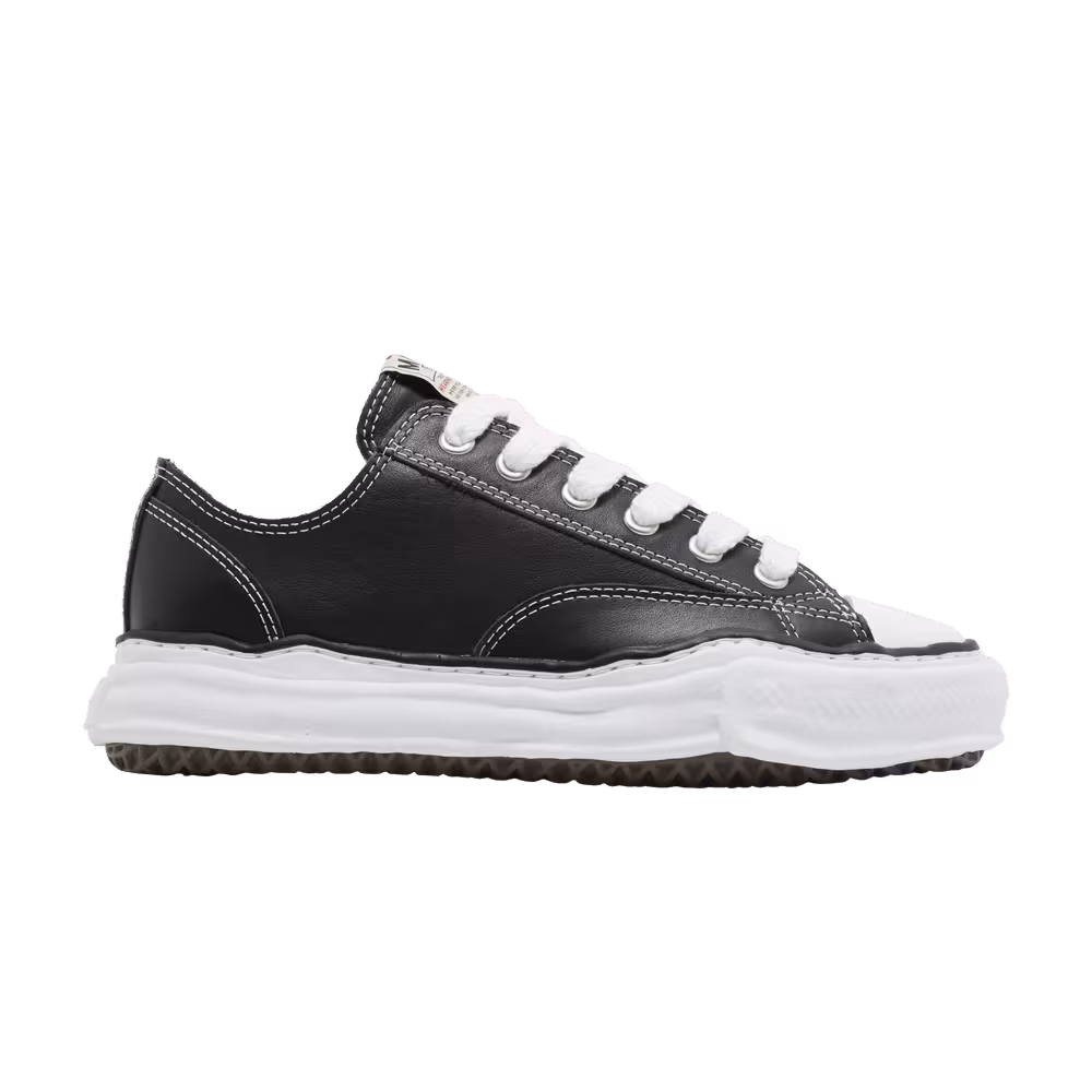 Maison Mihara Yasuhiro Peterson OG Sole Leather Low Black