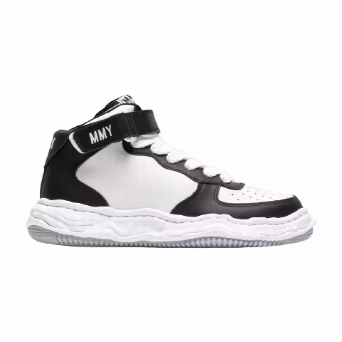 Maison Mihara Yasuhiro Wayne OG Sole Leather High 'Black White'