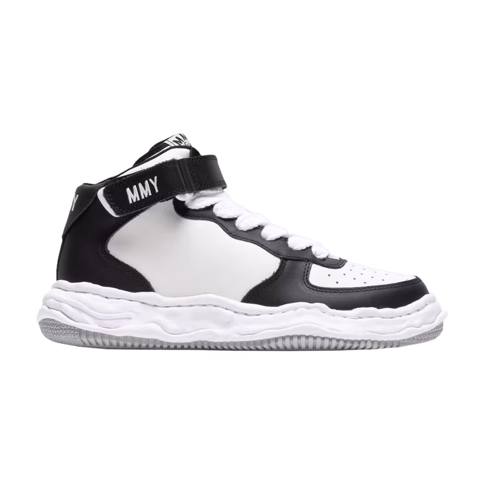 Maison Mihara Yasuhiro Wayne OG Sole Leather High Black White