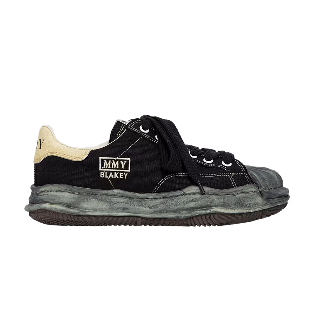 Maison Mihara Yasuhiro Blakey OG Sole Canvas Low Black