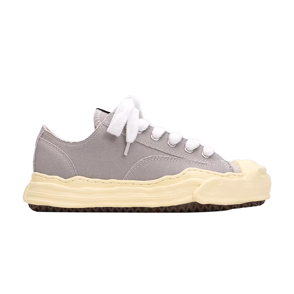Maison Mihara Yasuhiro Hank Vintage Sole Canvas Low Grey