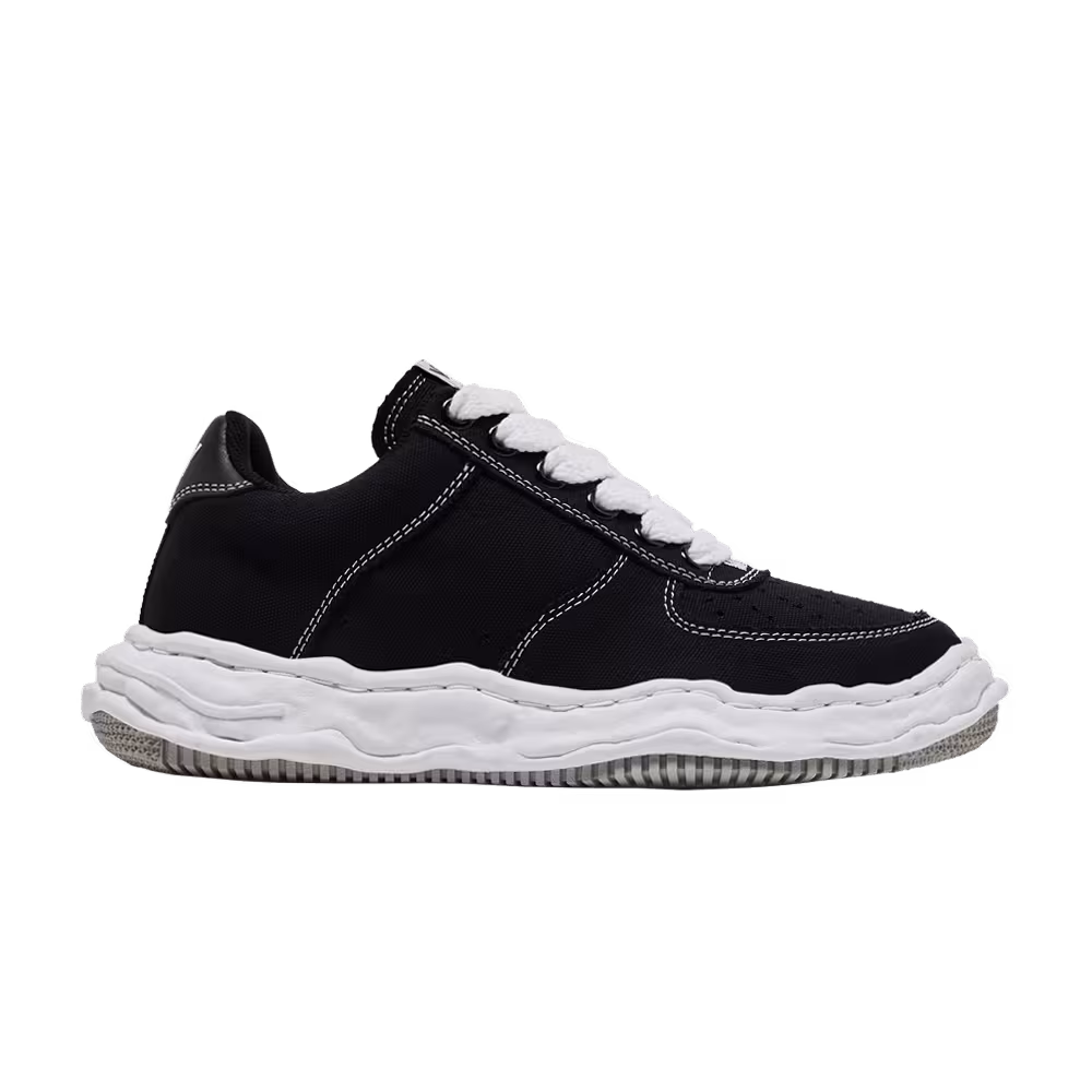 Maison Mihara Yasuhiro Wayne OG Sole Canvas Low Black