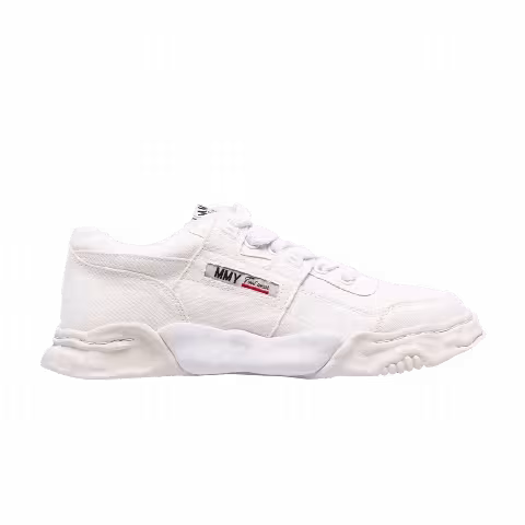 Maison Mihara Yasuhiro Parker OG Sole Cow Canvas Low 'White'