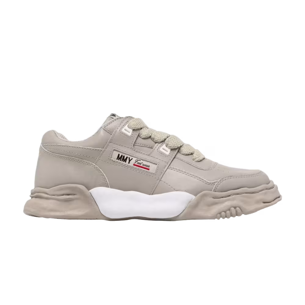 Maison Mihara Yasuhiro Parker OG Sole Leather Low Grey