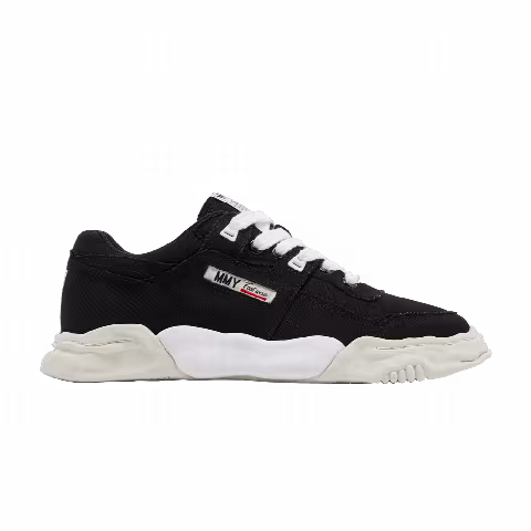 Maison Mihara Yasuhiro Parker OG Sole Cow Canvas Low 'Black'