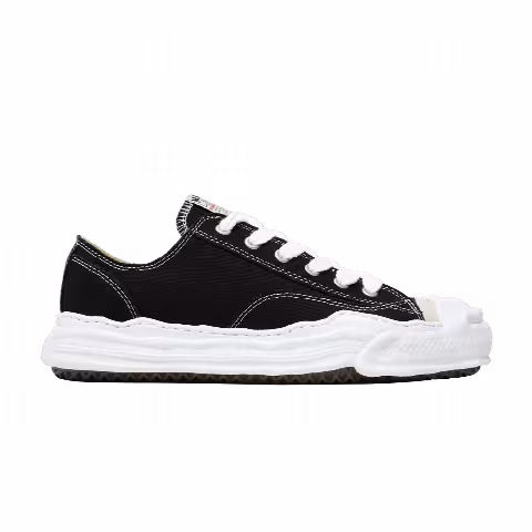 Maison Mihara Yasuhiro Hank OG Sole Canvas Low 'Black White'
