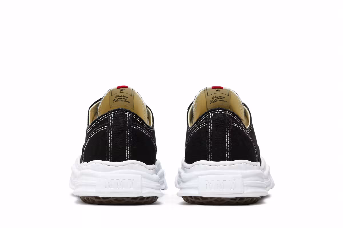 Maison Mihara Yasuhiro Hank OG Sole Canvas Low Black, view 7