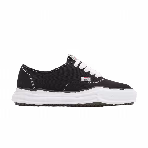 Maison Mihara Yasuhiro Baker OG Sole Canvas Low 'Black'