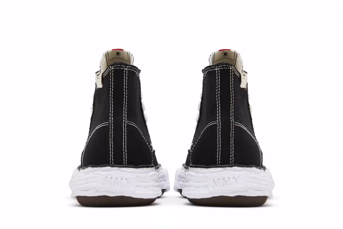 Maison Mihara Yasuhiro Peterson 23 OG Sole Canvas High Black White, view 7