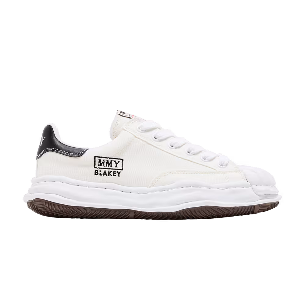 Maison Mihara Yasuhiro Blakey OG Sole Canvas Low White
