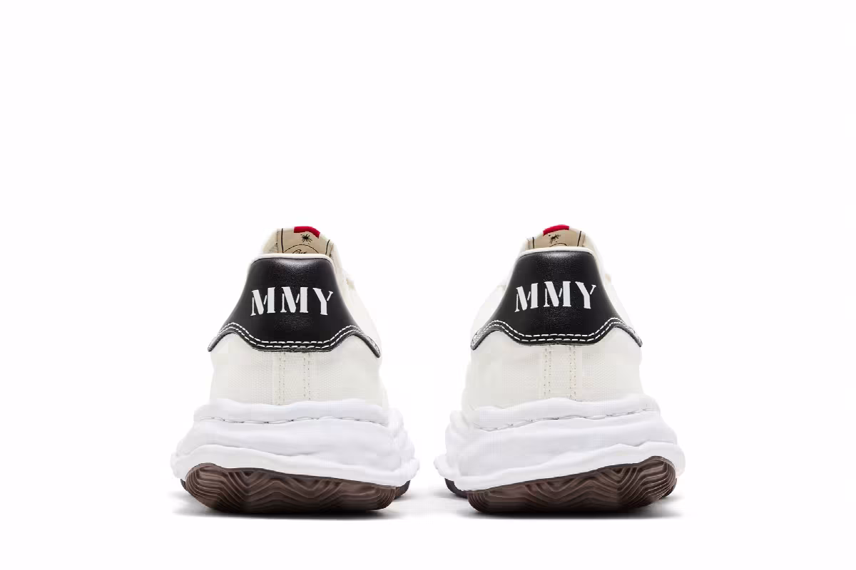 Maison Mihara Yasuhiro Blakey OG Sole Canvas Low White, view 7