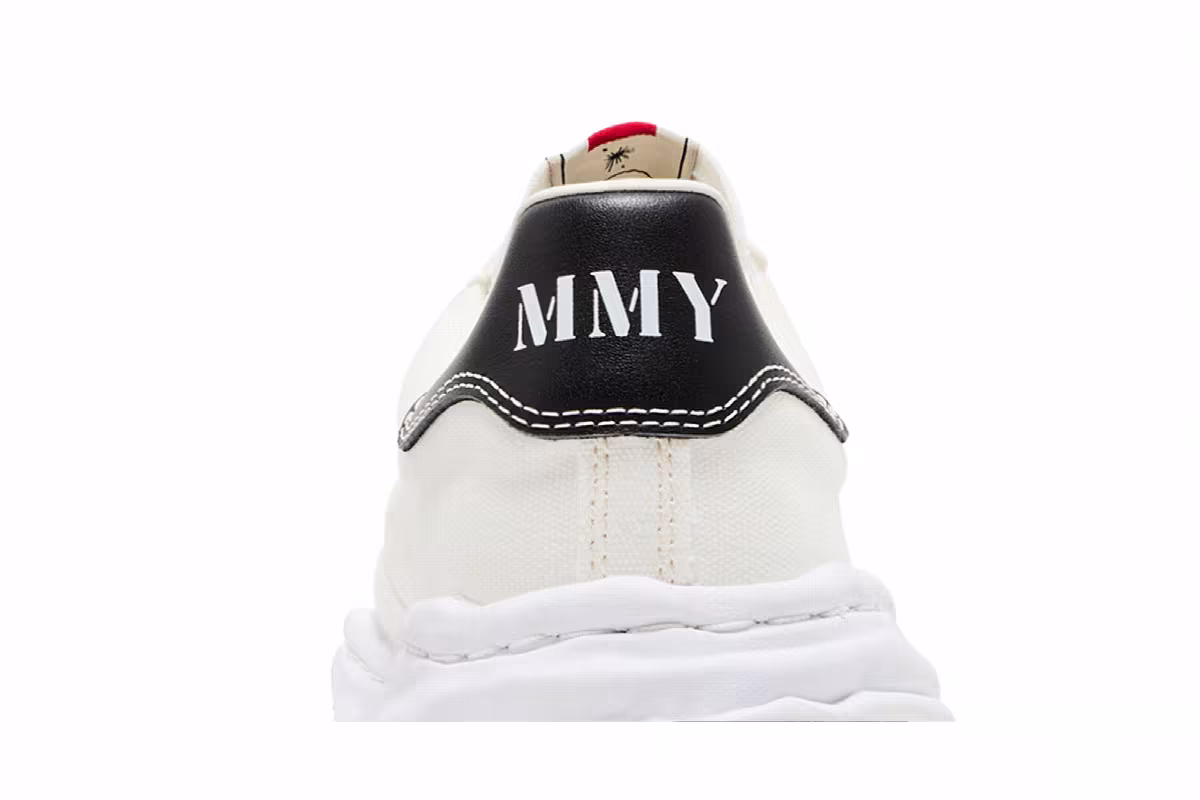 Maison Mihara Yasuhiro Blakey OG Sole Canvas Low White, view 8