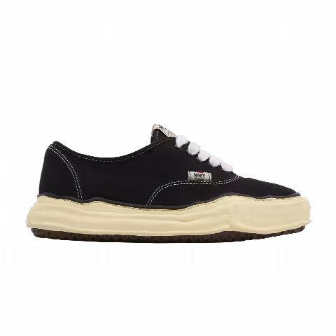 Maison Mihara Yasuhiro Baker OG Sole Vintage Canvas Low 'Black'