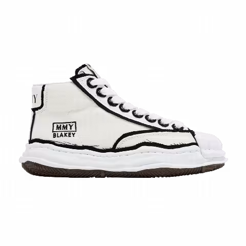 Maison Mihara Yasuhiro Blakey Overhanging Canvas High 'White'
