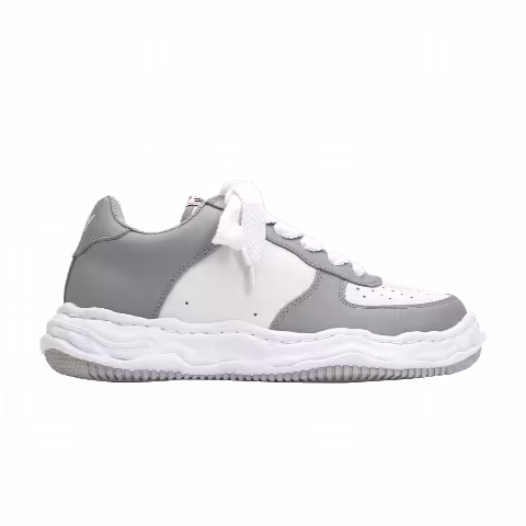Maison Mihara Yasuhiro Wayne OG Sole Leather Low 'White Grey'