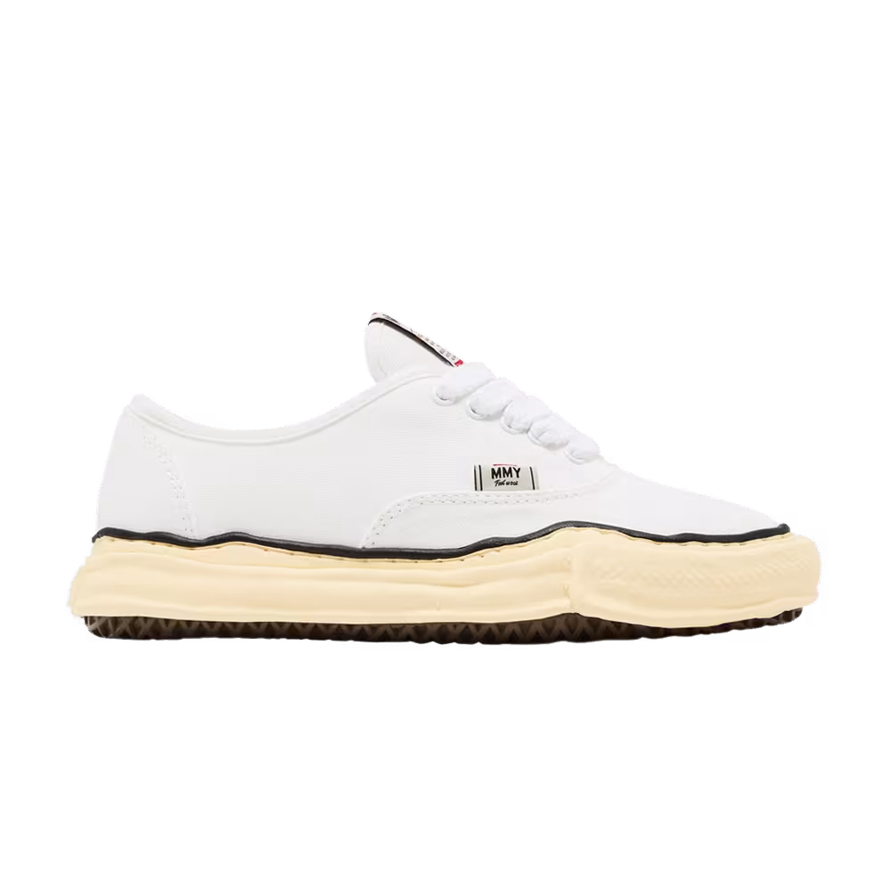 Maison Mihara Yasuhiro Baker OG Sole Vintage Canvas Low White