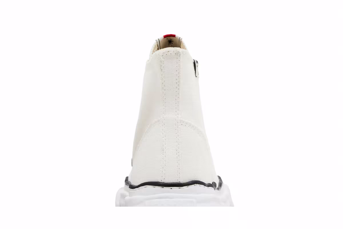 Maison Mihara Yasuhiro Peterson OG Sole Canvas High White, view 8
