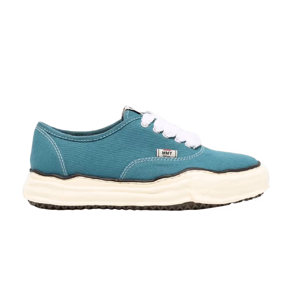 Maison Mihara Yasuhiro Baker OG Sole Vintage Canvas Low Blue