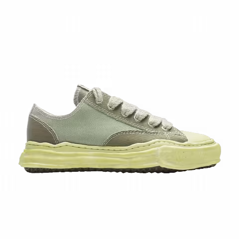 Maison Mihara Yasuhiro Peterson Low OG Sole Spray-Dyed Canvas 'Green'